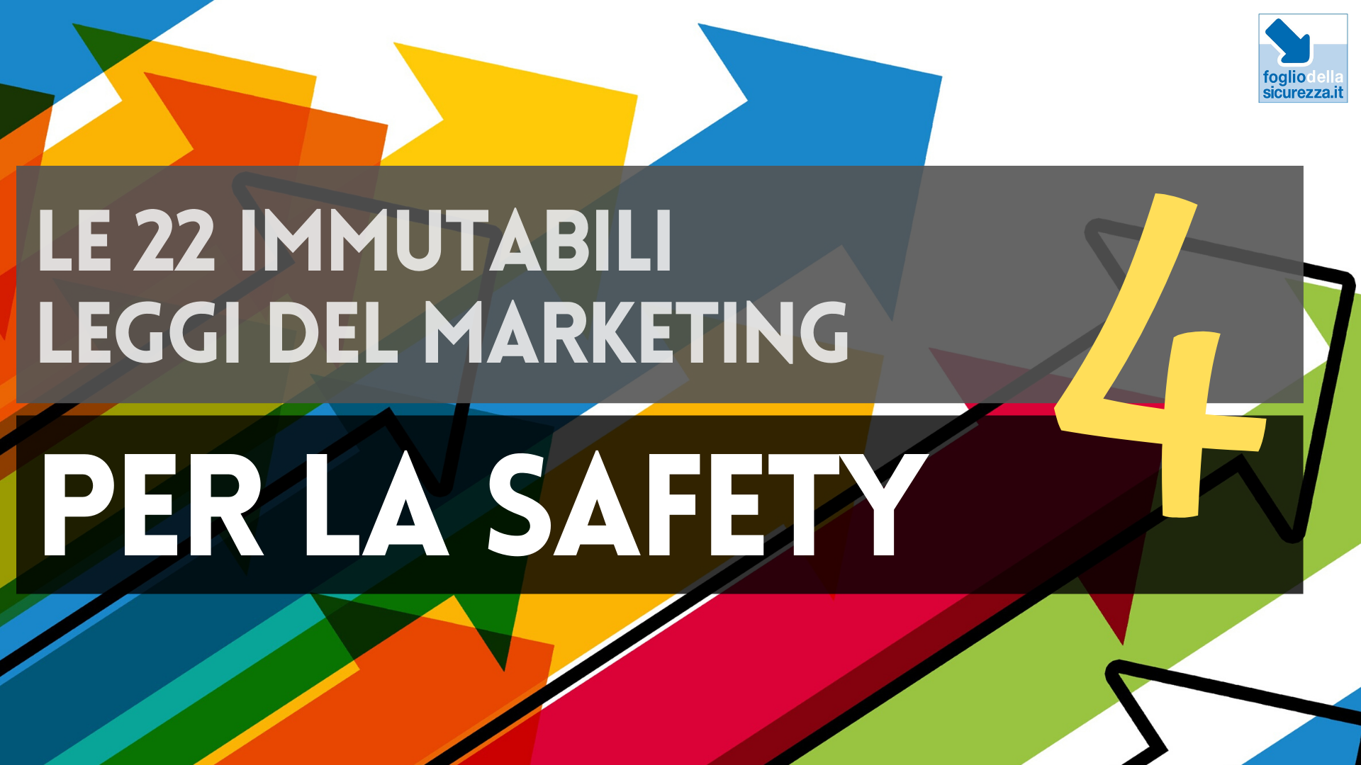 Le 22 immutabili leggi del marketing per la safety 04