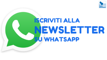 Iscriviti alla newsletter su WhatsApp