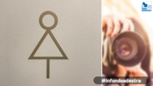 Segnaletica WC di una maison