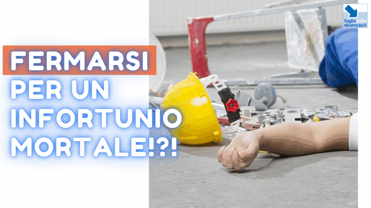 Riprende il lavoro nonostante l’infortunio mortale
