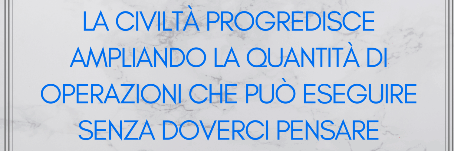 Operazioni da eseguire senza pensarci