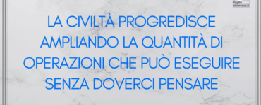 Operazioni da eseguire senza pensarci