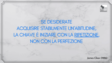 ripetizione e non perfezione