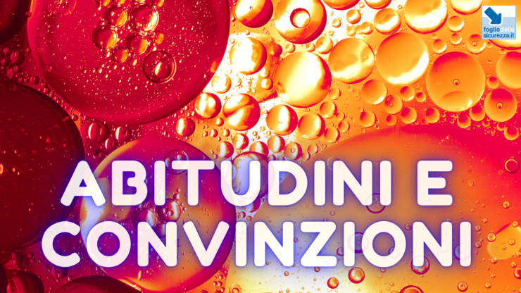 Abitudini e convinzioni