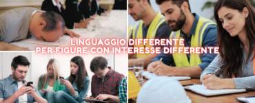 Stesso linguaggio per figure differenti