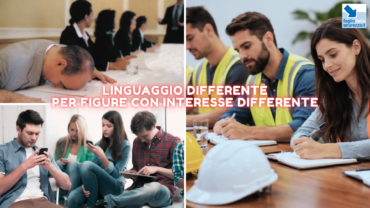 Stesso linguaggio per figure differenti