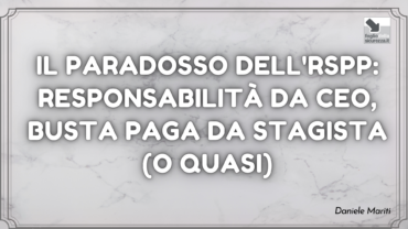 Il paradosso del RSPP
