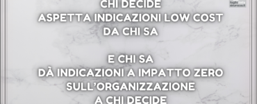 Lo stucchevole gioco delle parti
