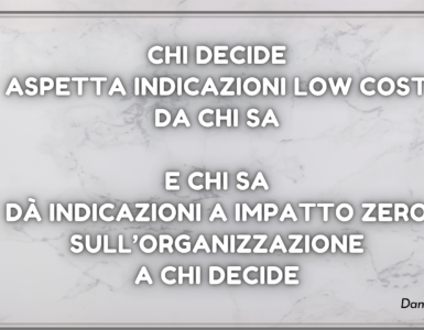 Lo stucchevole gioco delle parti