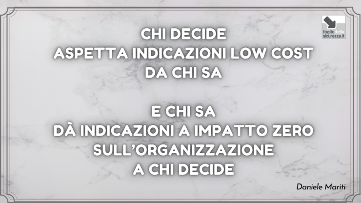 Lo stucchevole gioco delle parti