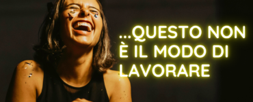 Questo non è il modo di lavorare