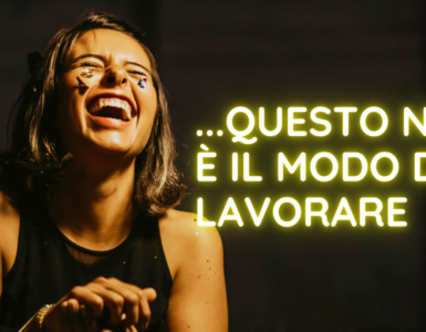 Questo non è il modo di lavorare